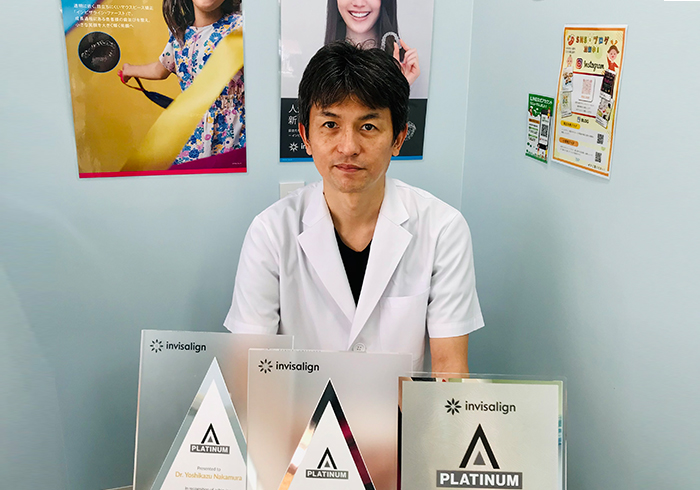 インビザラインプラチナプロバイダーに認定されました